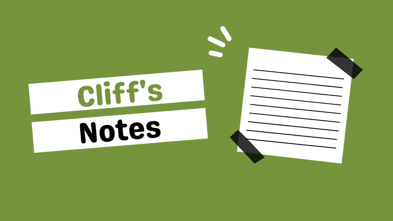 Cliff's Notes - March 1, 2022