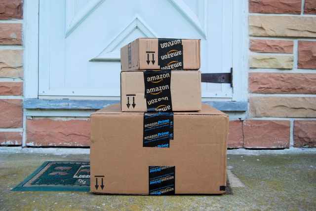 Premium: Amazon Prime packages on porch mail theft 